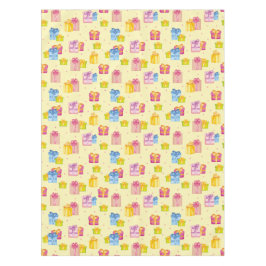 Gelbes Party Geschenk Tablette Tischdecke