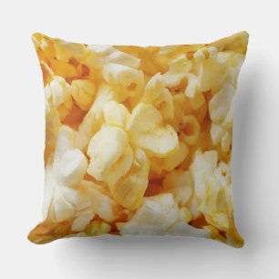 Gelbes Popcorn-Baumwollkraut-Kissen Kissen