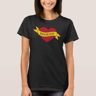 Gelbes, rosa, goldfarbenes Herz T-Shirt
