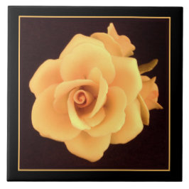 Gelbes Rose, Foto 2004. Fliese