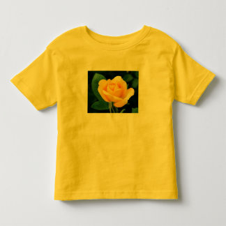 Gelbes Rosen-T-Shirt Kleinkind T-shirt