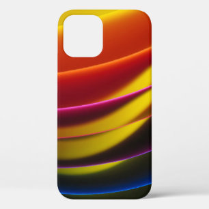 Gelbes, rotes, lila, blaues und grünes Papier Case-Mate iPhone Hülle