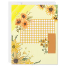 Gelbes Scrapbook-Papier