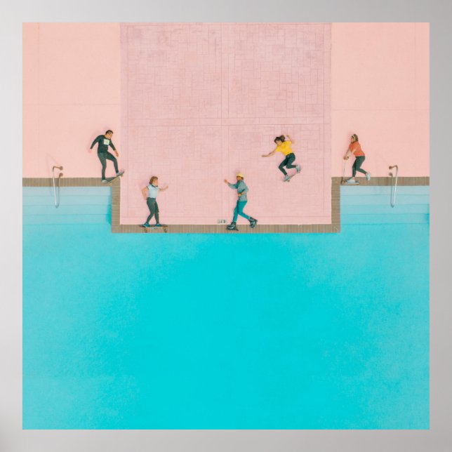 Gelbes Shirt für Frauen Poster (Vorne)