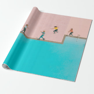 Gelbes Shirt Geschenkpapier