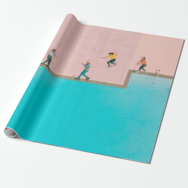Gelbes Shirt Geschenkpapier (Ungerollt)