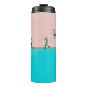 Gelbes Shirt Thermosbecher