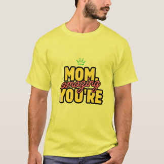 gelbes T-Shirt mit halben Ärmeln