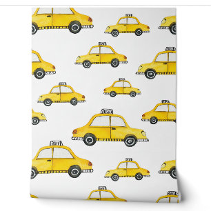 Gelbes Taxi Tapete