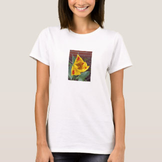 Gelbes Tulpen-T-Shirt T-Shirt