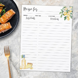 Gelbes Zitronenfrucht und blaue Streifen Beilage