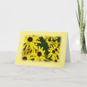 Gelbfärbung der Blume Karte