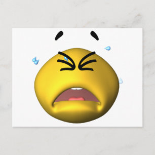 Gelbfärbung Postkarte