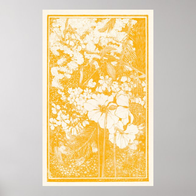 Gelbgarten Poster (Vorne)