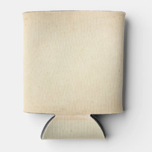 Gelbgelbe Papiertextur Dosenkühler