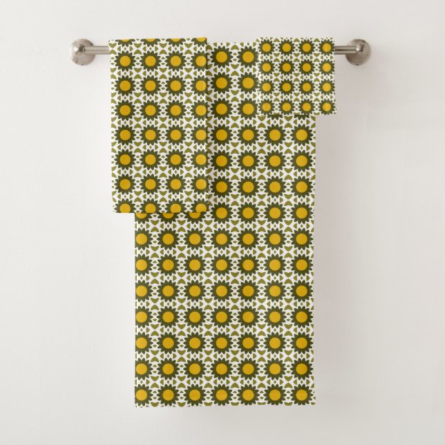 Gelbgrün 192 badhandtuch set (Insitu)