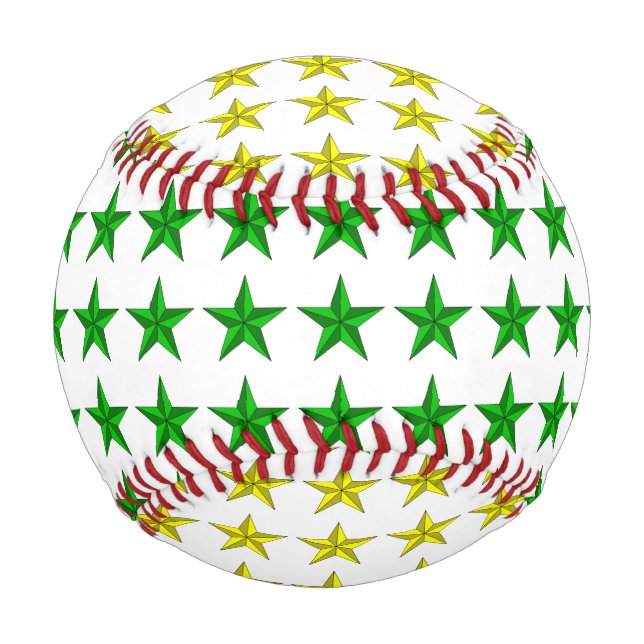 Gelbgrün spielt Baseball die Hauptrolle (Vorderseite)