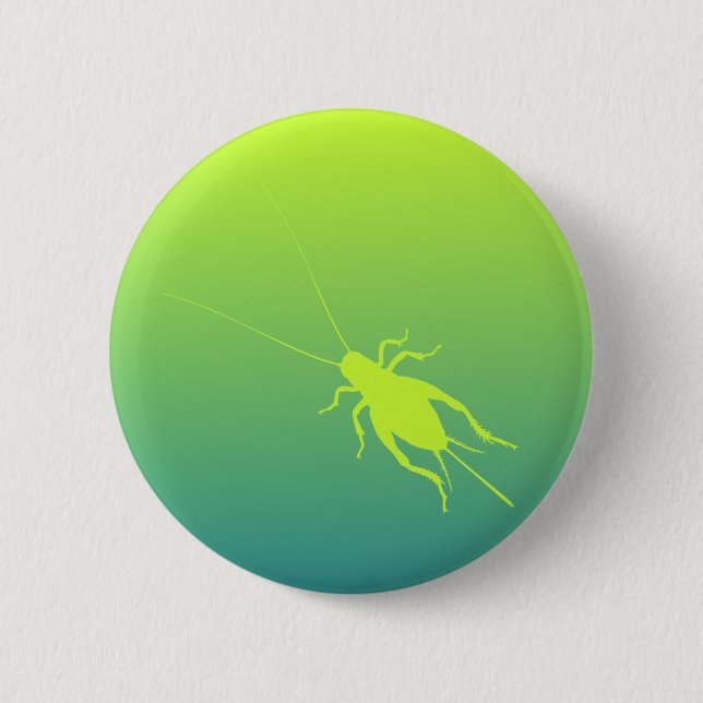 Gelbgrüne Grille Button (Vorderseite)