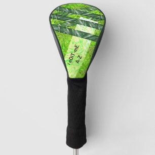 Gelbgrüne Kratzer, Spuren, Bambusspuren, Blätter? Golf Headcover