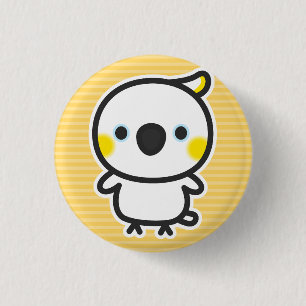 Gelbkakadu Button