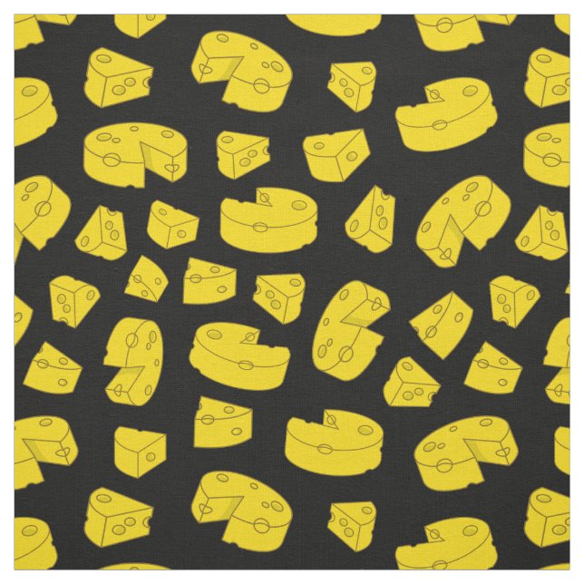 Gelbkäse-Muster Stoff (Muster)