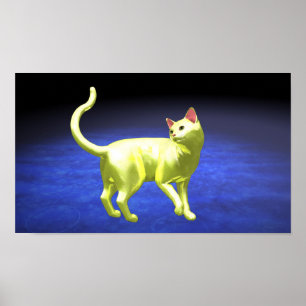 Gelbkatzenwende Poster