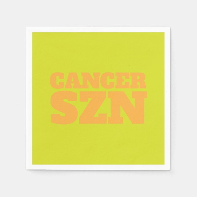 Gelbkrebs SZN Cool Serviette (Vorderseite)