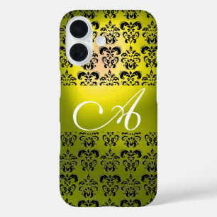 GELBLICHES SCHWARZES DAMASK-MONOGRAMM TITLE_SEO2