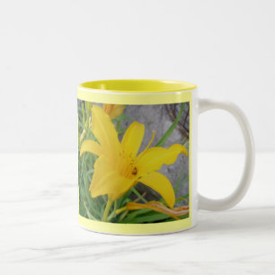 Gelblilie-Cup Zweifarbige Tasse