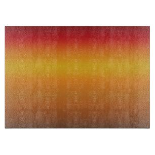 Gelborange Orange Yellow Ombre Schneidebrett