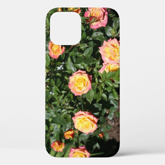 Gelbrosa Blume Case-Mate iPhone Hülle (Rückseite)