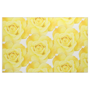 Gelbrosa Blumenmuster Blume Abstrakt Weiß Stoff