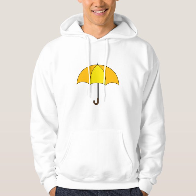 Gelbschirm Hoodie (Vorderseite)