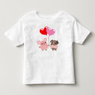 Gelbschweine (Cartoon Schweine) Kinder T - Shirt