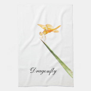Gelbschwingendrachenfliege Handtuch