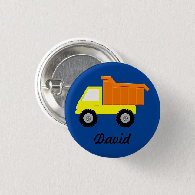 Gelbspielzeug Button (Vorne & Hinten)