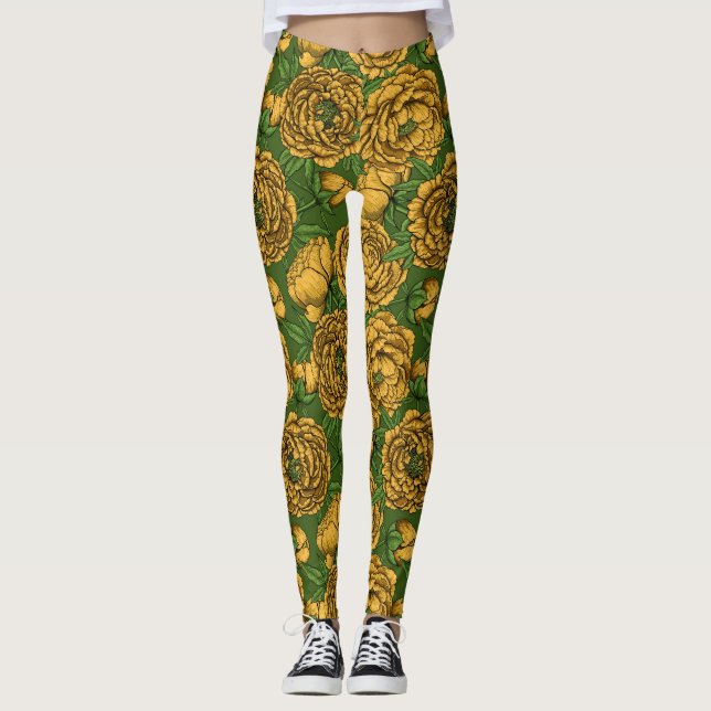 Gelbsteinstrauch Leggings (Vorderseite)