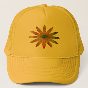 Gelbsucht Blume Truckerkappe