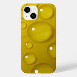 Gelbwassertropfen Hintergrund Case-Mate iPhone Hülle