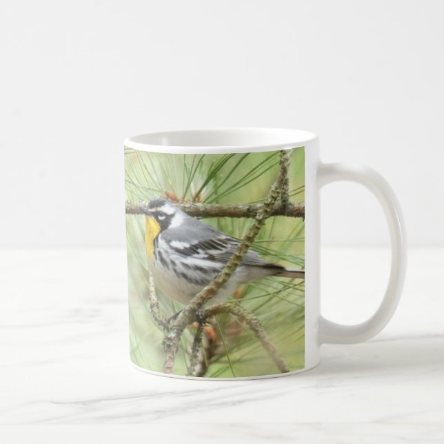 Gelbwurzel-Tasse von BirdingCollectibles Kaffeetasse (Rechts)