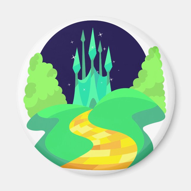 Gelbziegelstraße Magnet (Vorne)