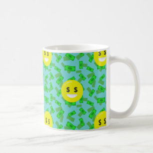 Geld Augen Emoji Kaffeetasse