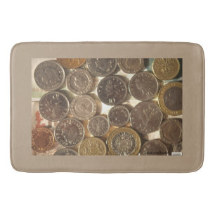 Geld Badematte