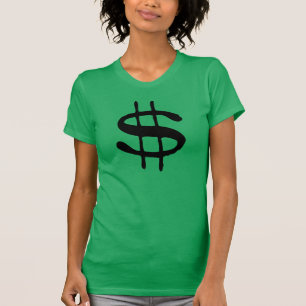 Geld-Dollar-Zeichen-T - Shirt