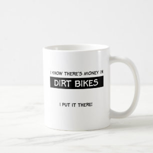 Geld Im Dirt Bike Motocross Becher Kaffeetasse