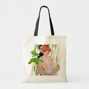 Geld im Kopf Tragetasche