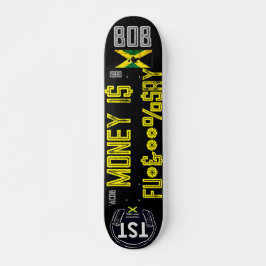 GELD IST .... 7 3/4" Skateboard Deck