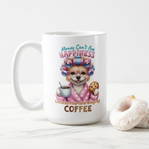 Geld Kaffeetasse