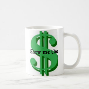 Geld Kaffeetasse