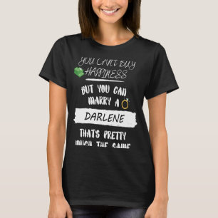 Geld kann Glück nicht kaufen, aber man kann einen T-Shirt